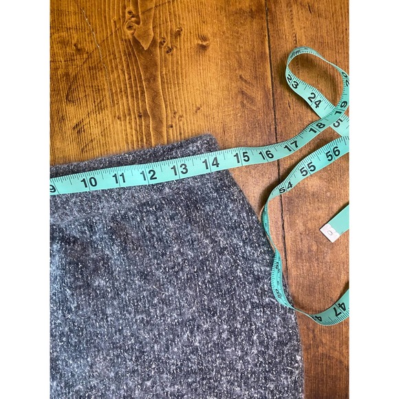 Dressbarn Vintage Gray Angora Silk Lambswool Skirt Size‎ M - Picture 4 of 6